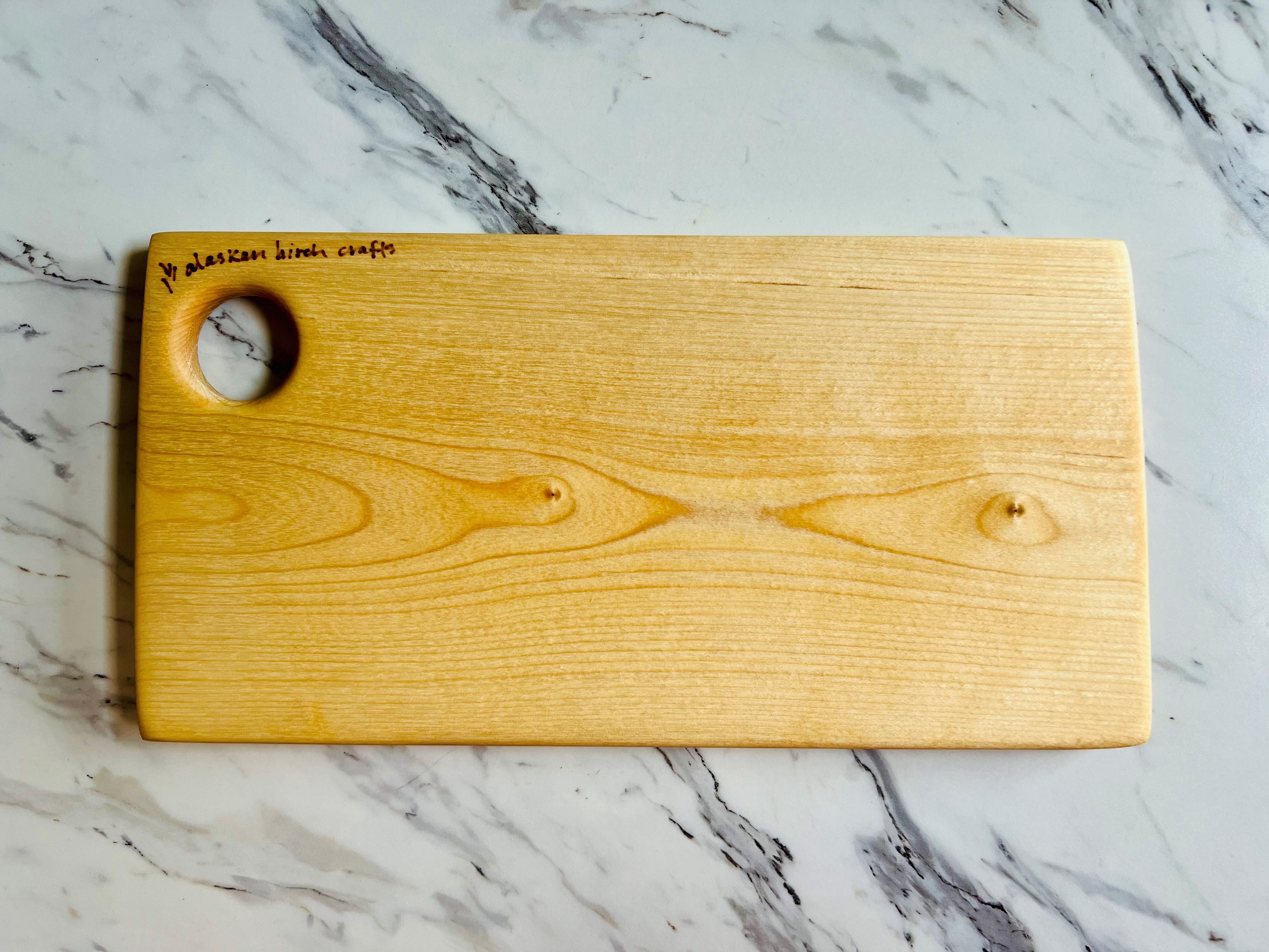 Alaskan Birch Crafts - Cutting Board