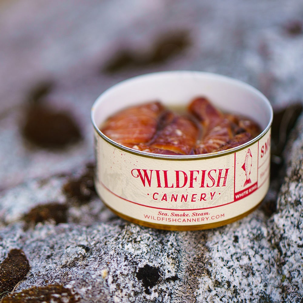 Wildfish Cannery Smoked White King Salmon